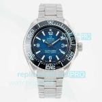 VRF Super Clone Omega Ocean Planet 6000m Seamaster 75th Anniversary Blue Dial Watch 